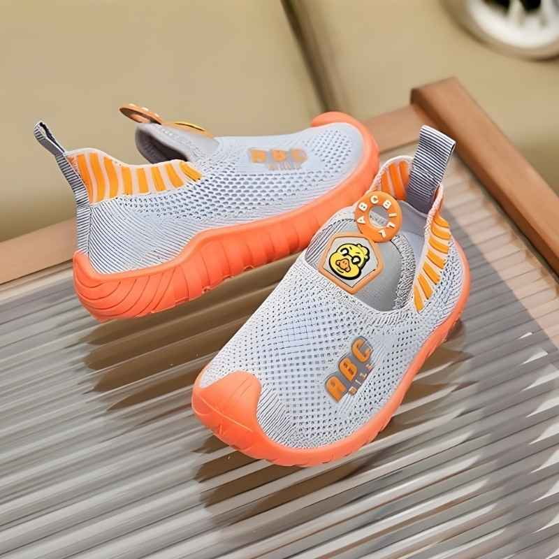 Lightweight Soft Kids Slip-on Casual Loafer Shoe – Gray